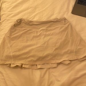 White lululemon skirt (size 6)